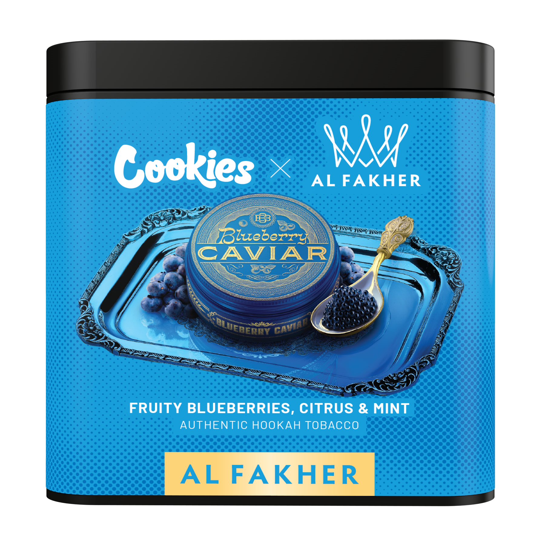 Al Fakher x Cookies Blueberry Caviar Shisha