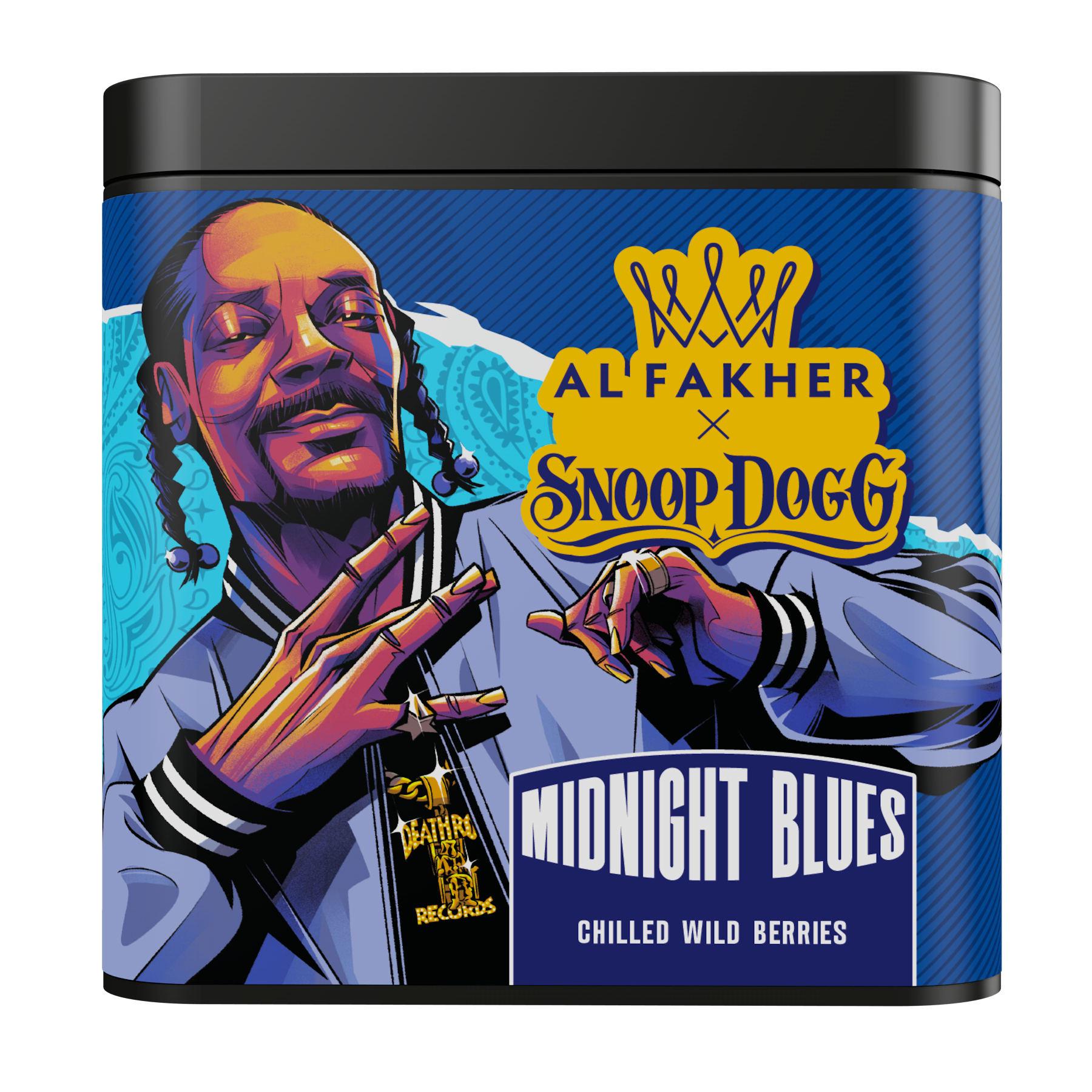 Al Fakher x Snoop Dogg Midnight Blues Shisha