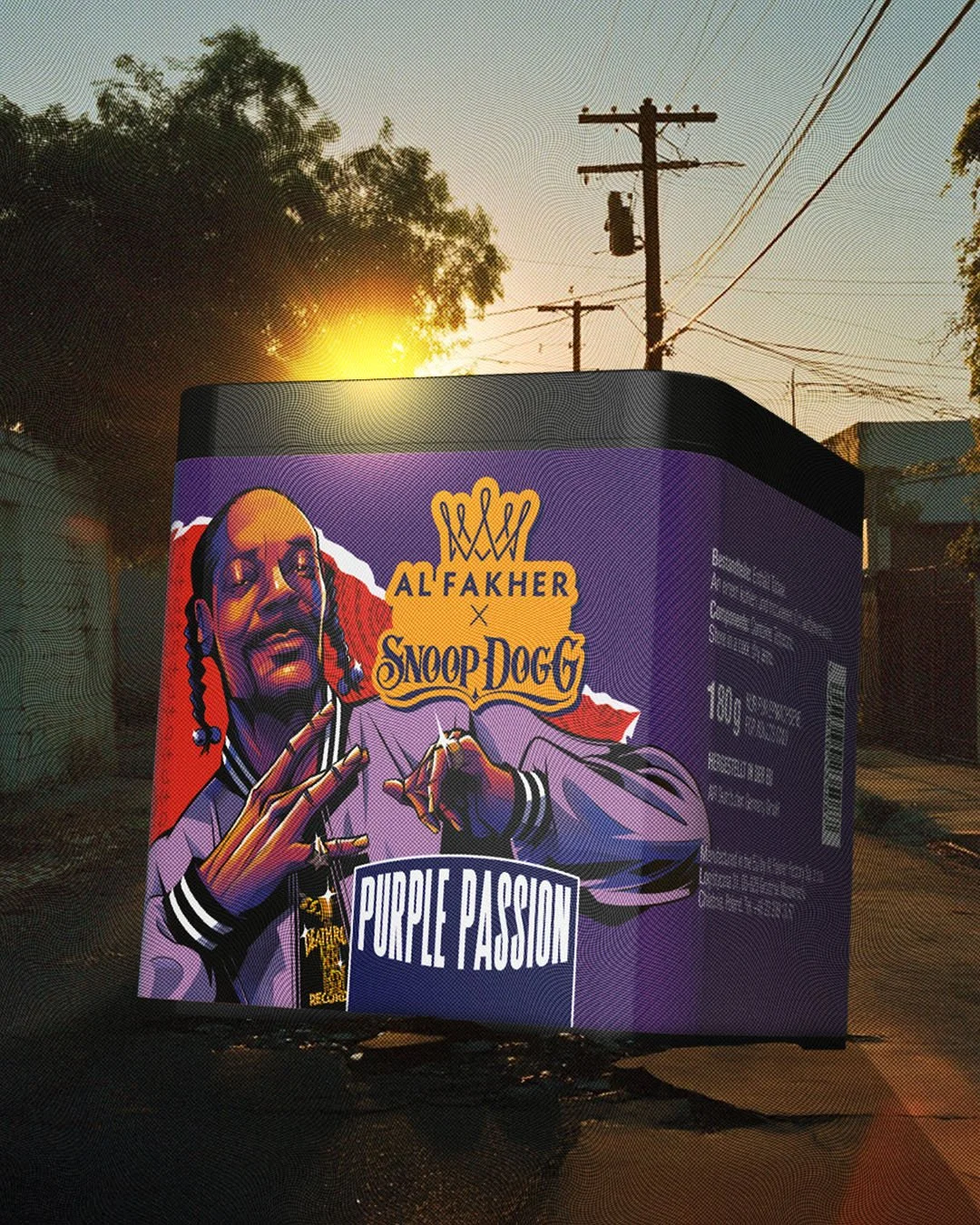 Al Fakher x Snoop Dogg Purple Passion Shisha