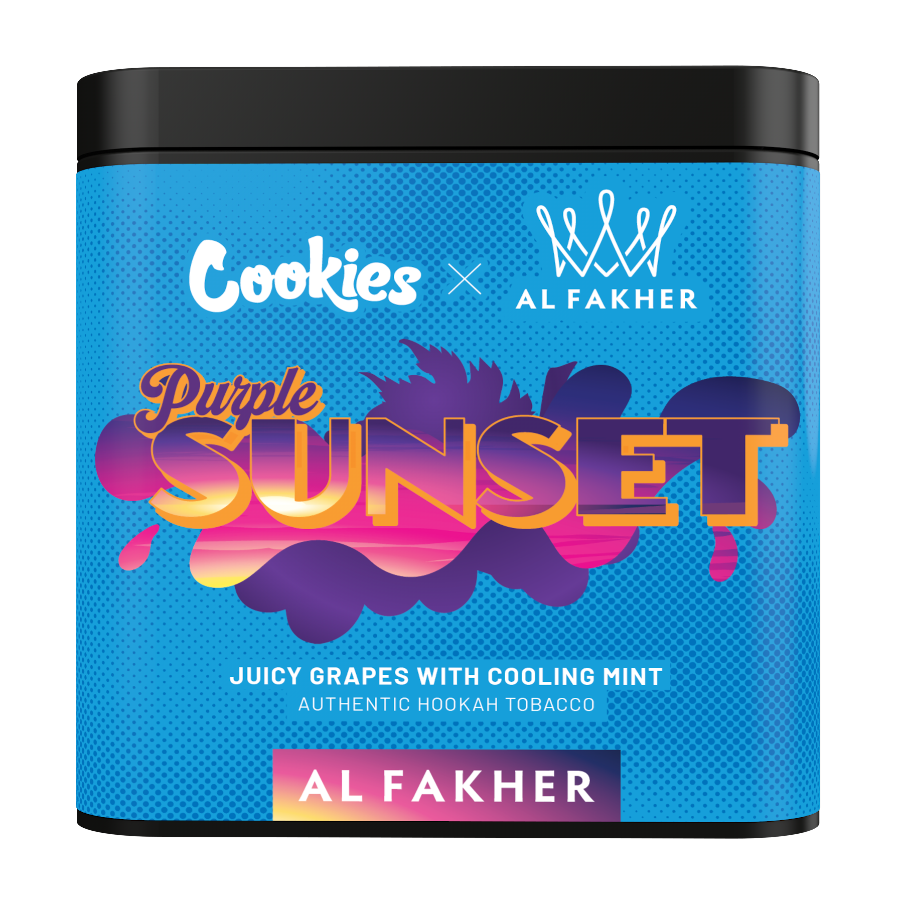 Al Fakher x Cookies Purple Sunset Shisha