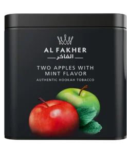 Al Fakher Two Apples with Mint Shisha